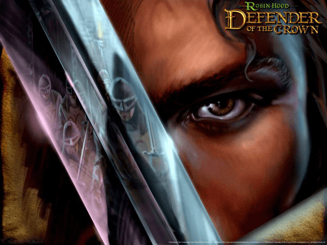 Robin Hood: Defender of the Crown title screen for Xbox